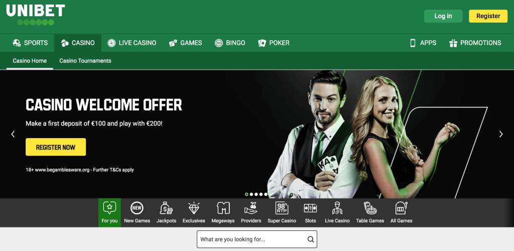 Unibet casino review