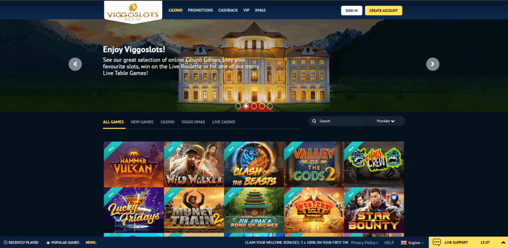 Viggoslots Review