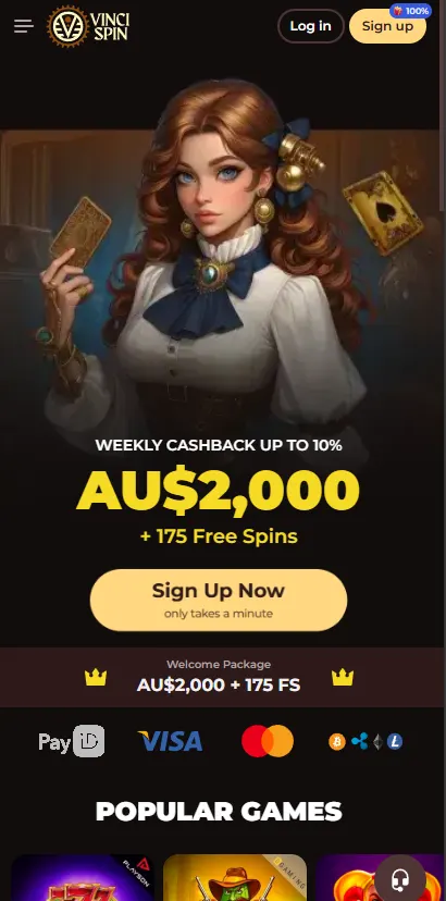 vincispin casino mobile