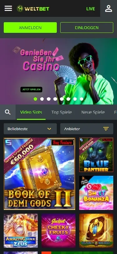 weltbet casino bonus