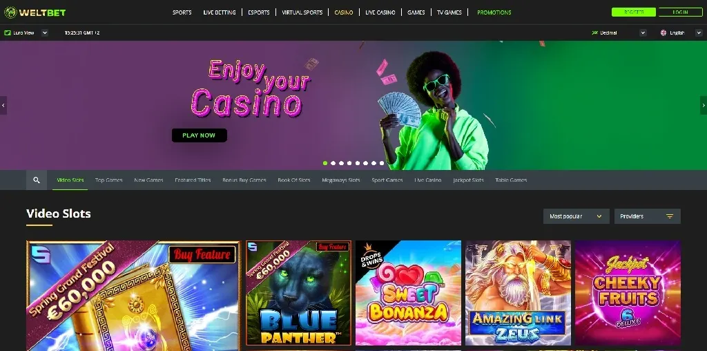 weltbet casino review