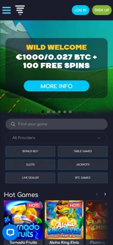 wild tornado casino bonus