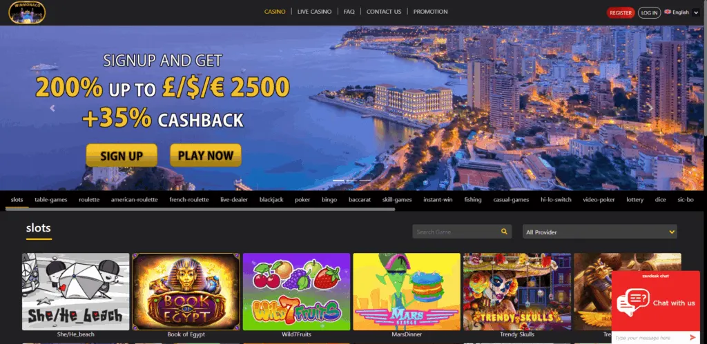 winmonaco casino review