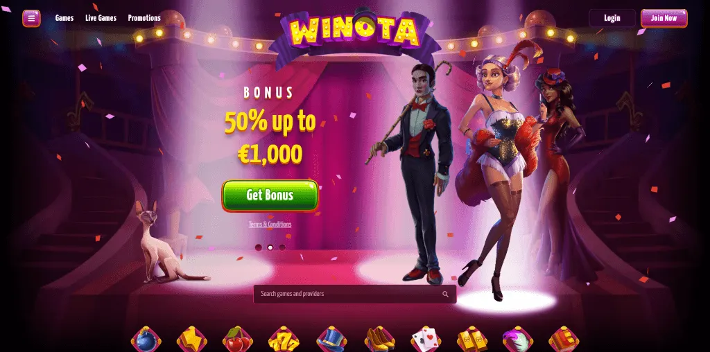 Winota Casino Review