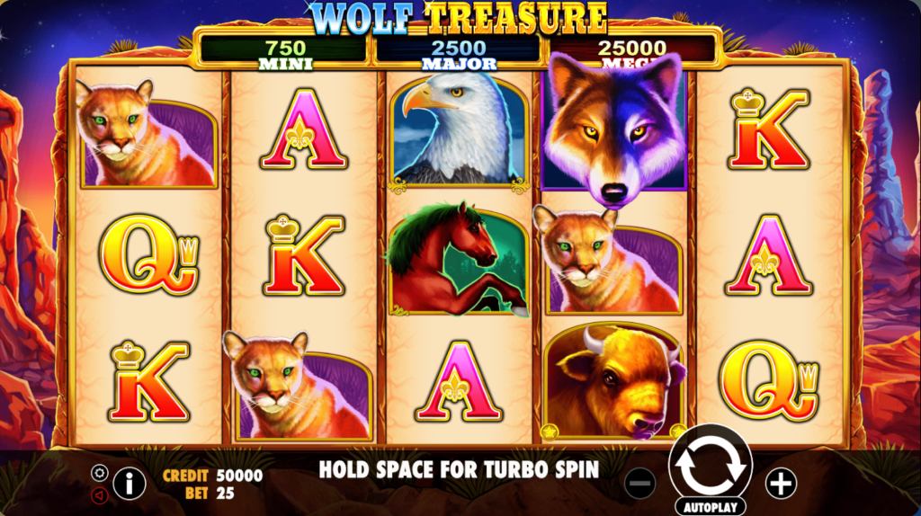 wolf treasure 50 free spins no deposit