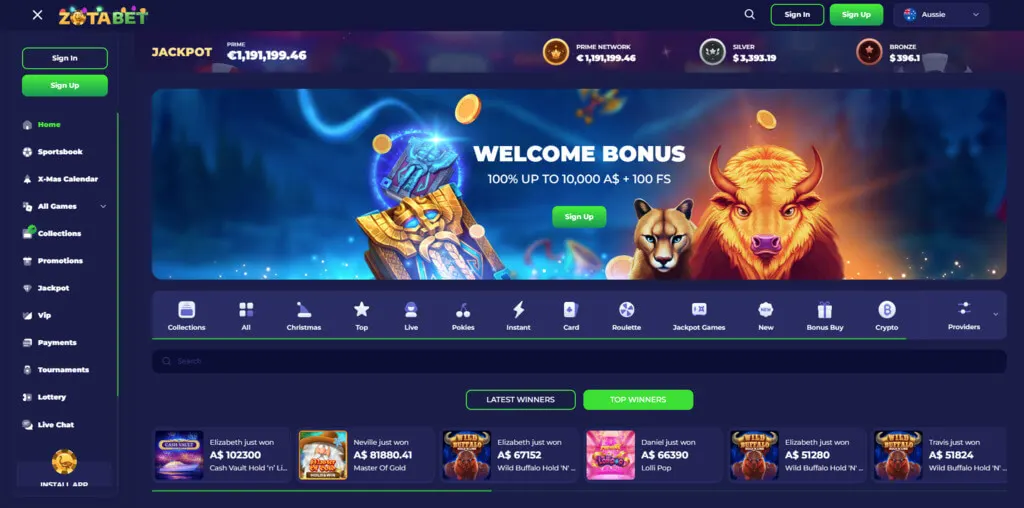 zotabet casino review